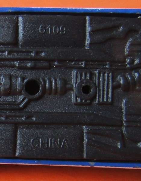 Old China Blue Car
