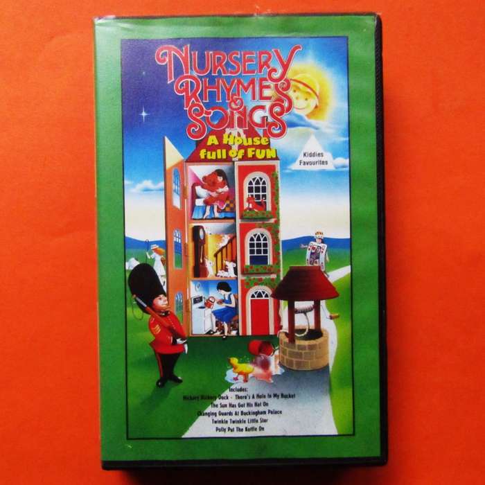 Nursery Rhymes & Songs - VHS Video Tape (1992)