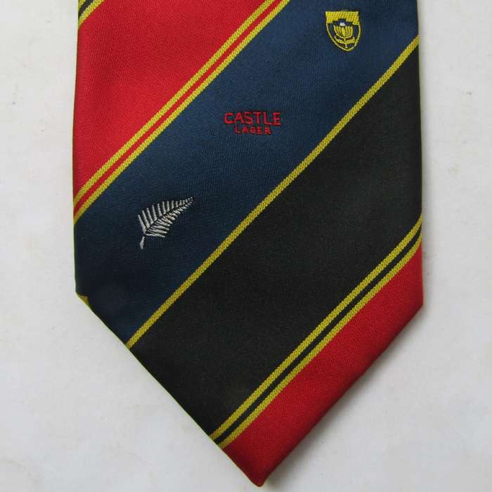 Old New Zealand vs South Africa Cricket Neck Tie