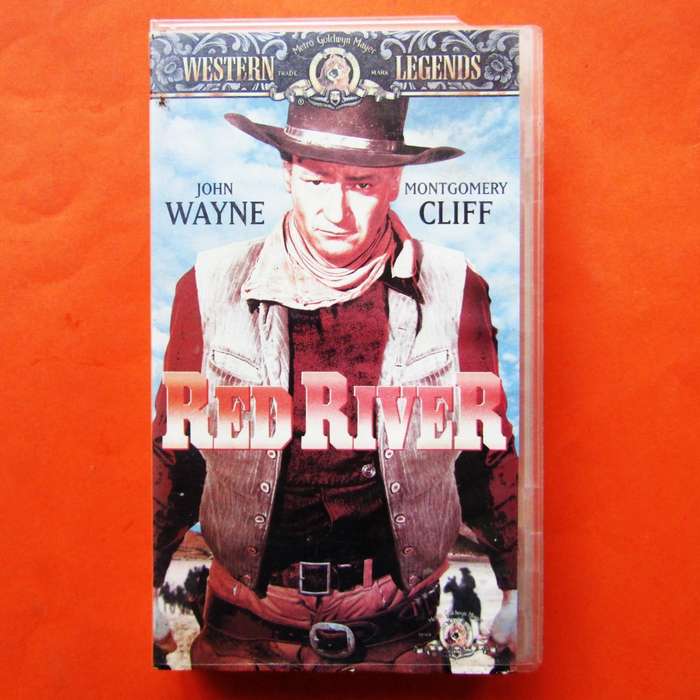 Red River - John Wayne - Western Movie VHS Tape (2000)