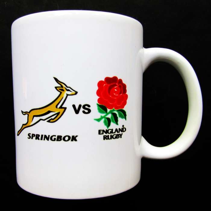 2018 Springboks vs England Rugby Mug