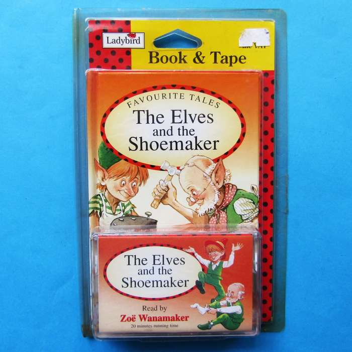1998 New Sealed - The Elves and the Shoemaker - Ladybird Book and Tape