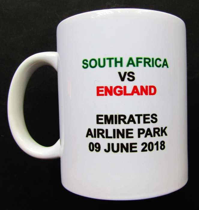2018 Springboks vs England Rugby Mug
