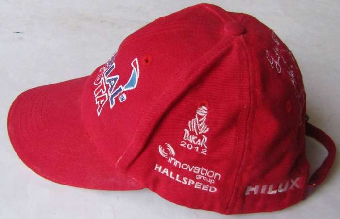 2012 Dakar Toyota Signature Motorsport Cap
