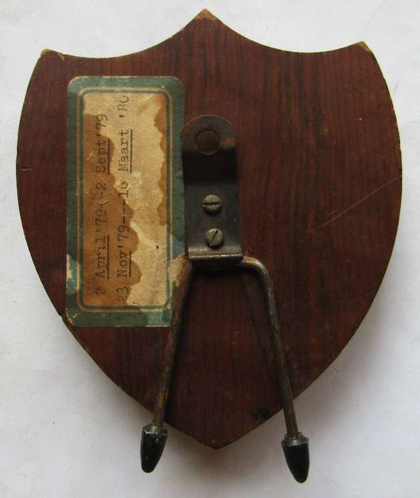 SADF Army Border Duty Desk Plaque