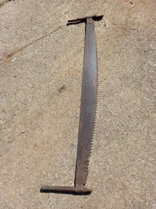 Vintage 2 Man Crosscut Logging Saw