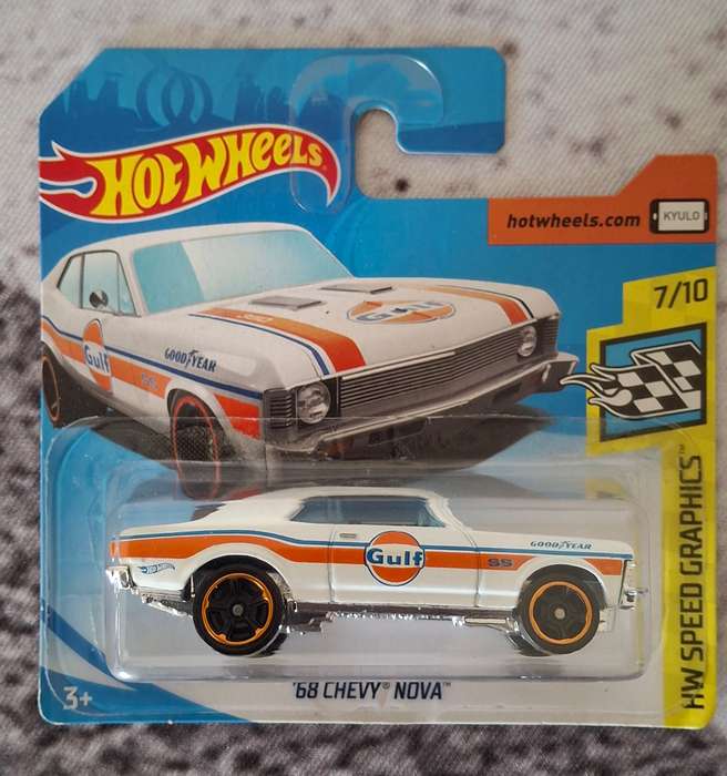 Hotwheels 68 chevy nova Gulf