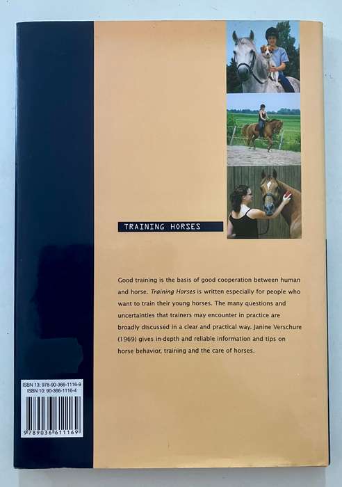 Training Horses - Janine Verschure. Hardcover w dj, 2006
