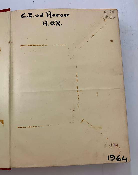 Jess Davidtsz se Kookboek - Prof MJ Davidtsz. Hardeband met sj, 4e Uitg. 1962
