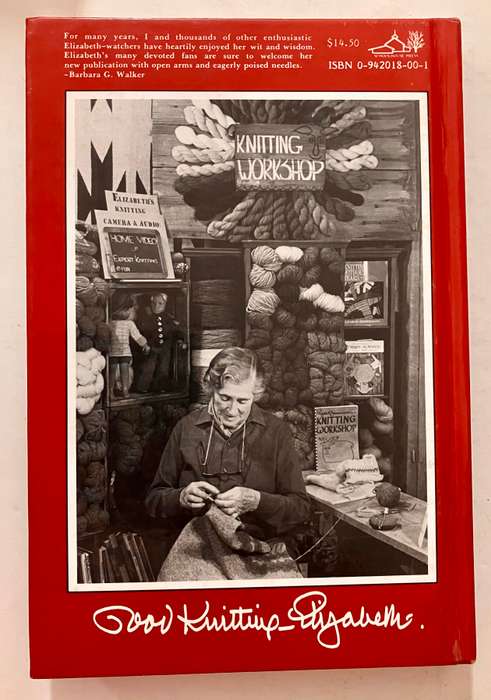 Elizabeth Zimmerman's Knitting Workshop. Hardcover no dj, 8th Printing 1991