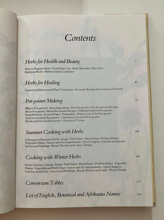 Treasury of Herbs - Margaret Roberts. Hardcover w dj. 1st Ed. 1992