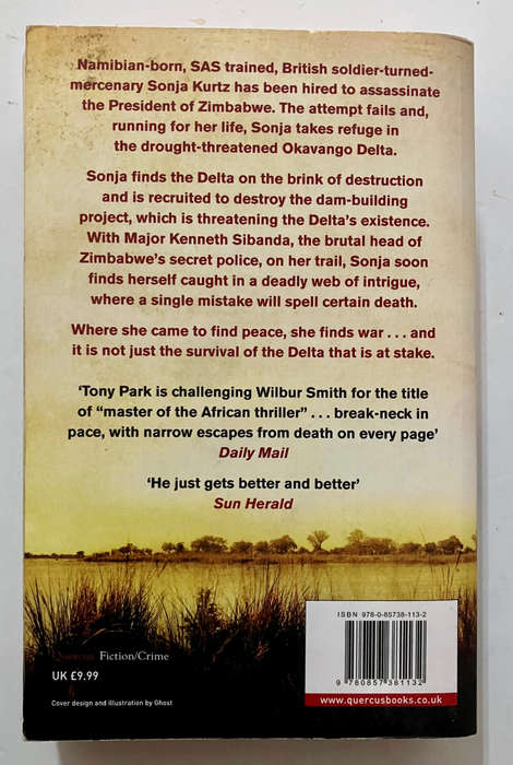 The Delta - Tony Park. Softcover, 1st UK Ed. 2011