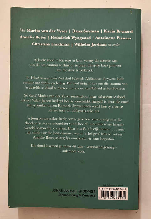 Wreed én Mooi is die Dood - Tobie Wiese (samesteller). Sagteband, 2e Dr. 2019