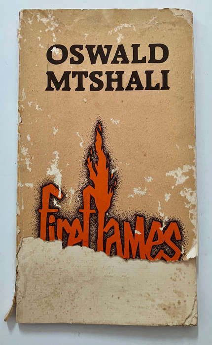 Fireflames - Oswald Mtshali. SCARCE softcover, 1st Ed. 1980