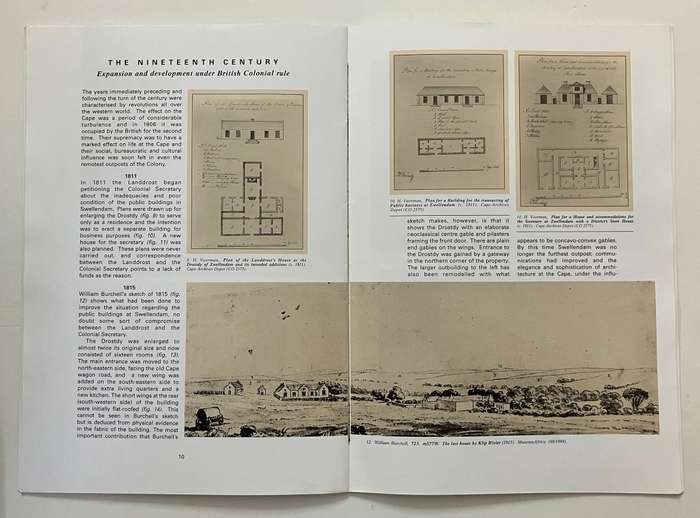 The Drostdy in Swellendam: A Pictorial History - Compiled by Beverly Thomas. Softcover, 1995