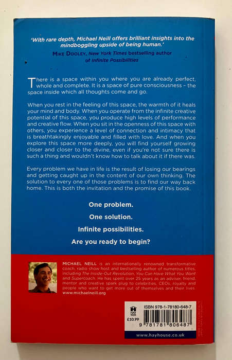 The Space Within - Michael Neill. Softcover 1st Ed. 2019