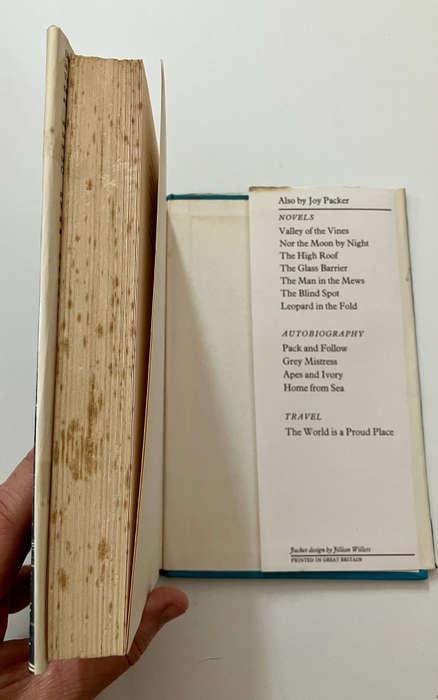 Veronica - Joy Packer. Hardcover w dj, 1st Ed 1970