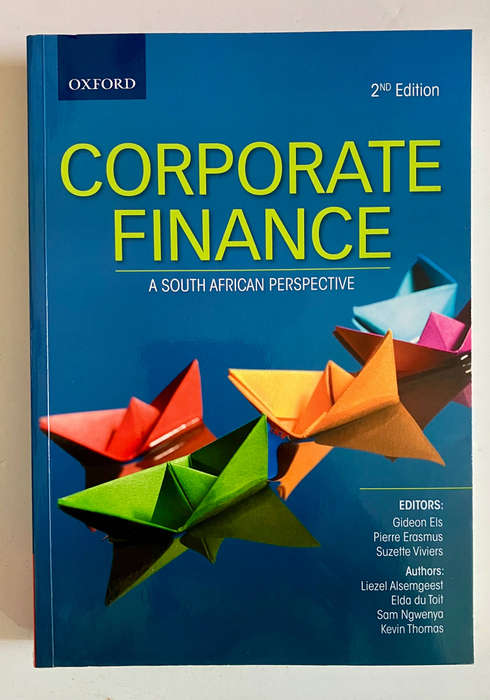Corporate Finance: A SA Perspective - Els, Erasmus, Viviers (Ed). SC, 2nd Ed. 2015