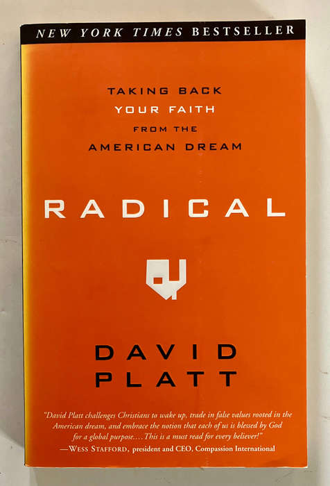 Radical: Taking Back Your Faith from the American Dream - David Platt, 2010