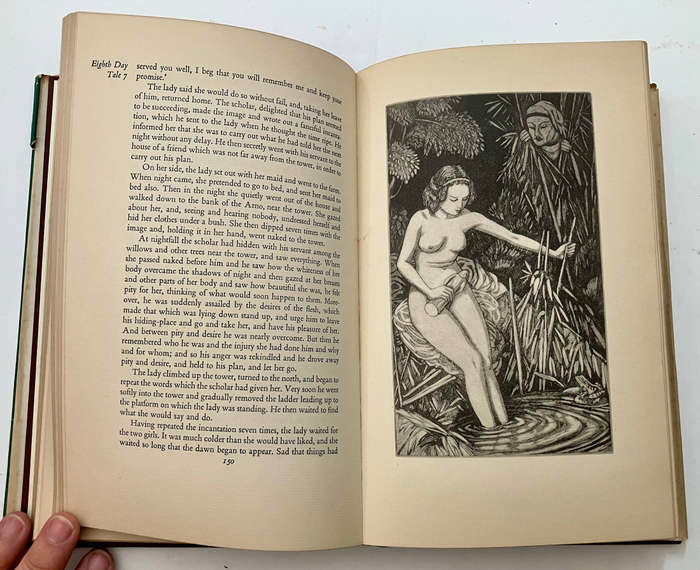 The Decameron of Boccaccio: The Second Five Days. Folio Society hardcover w dj. 1955