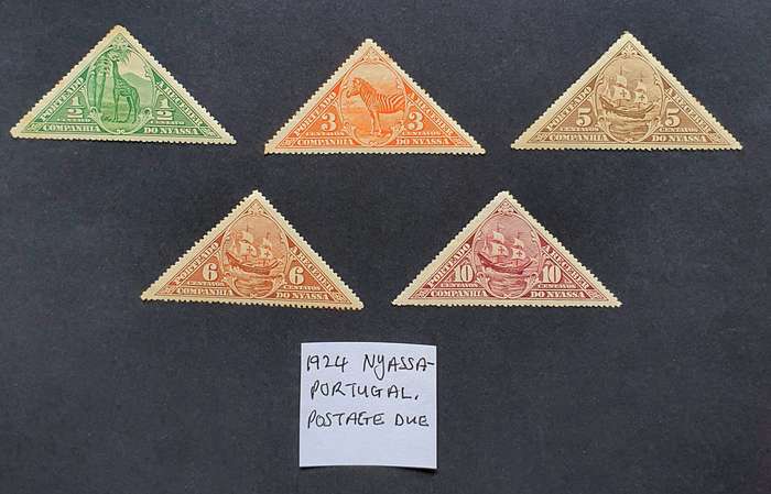 Stamp Lot - PORTUGAL & NYASSA (P/DUE)