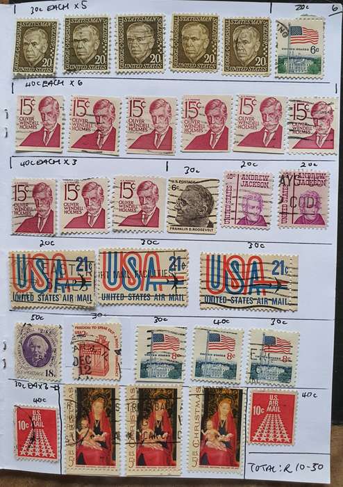 USA STAMP LOT