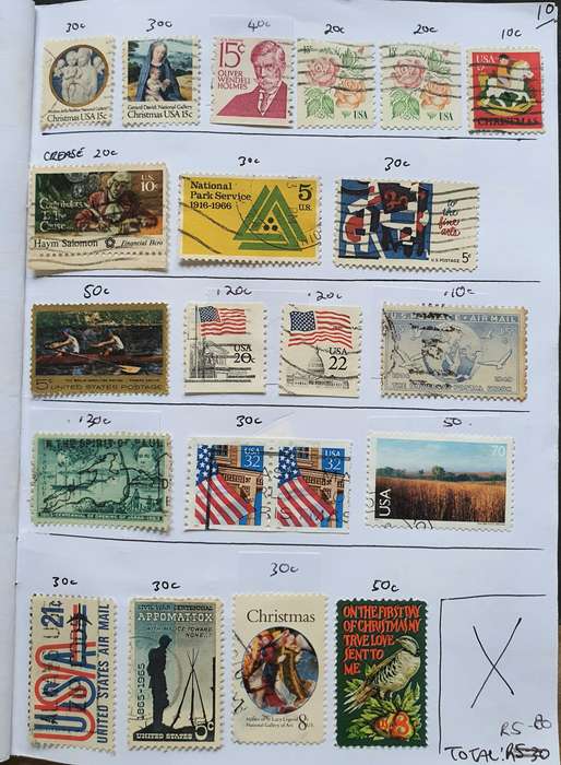 USA STAMP LOT