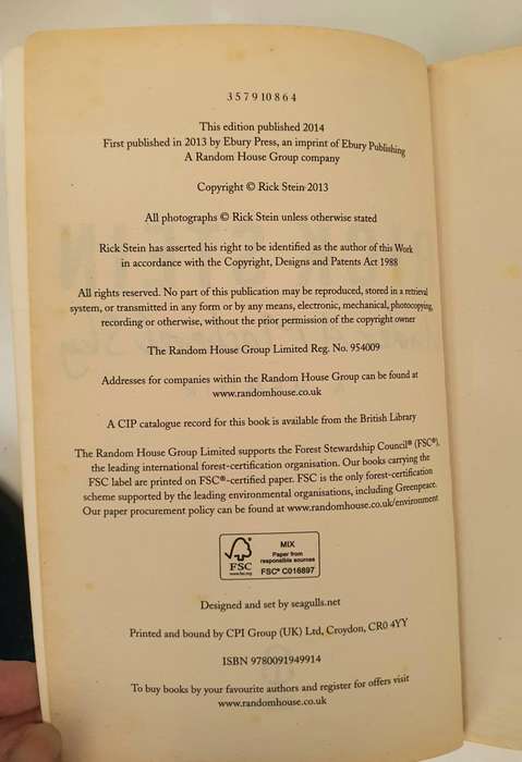UNDER A MACKEREL SKY - RICK STEIN
