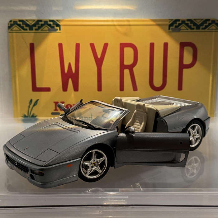 Rare 1/18 Hotwheels Ferrari F355 Spider