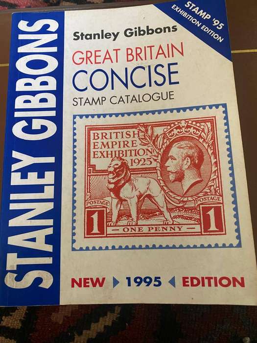 Great Britain Concise Stamp Catalogue - Stanley Gibbons  1995