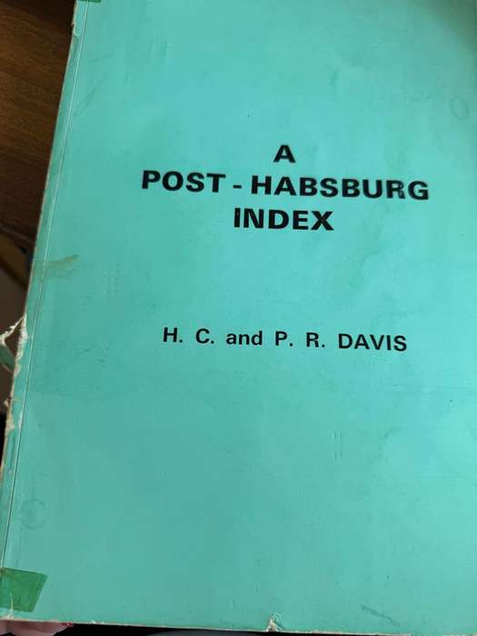 Philatelic studies -Hapsburg Postal History Index