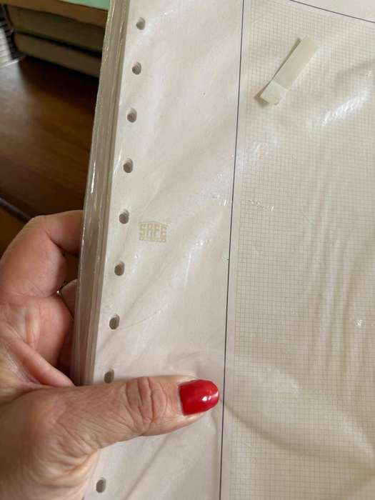 Blank Ring Binder Stamp Pages