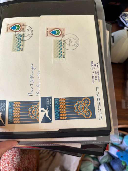 SOUTH WEST AFRICA FIRST DAY COVERS AND POSTCARDS