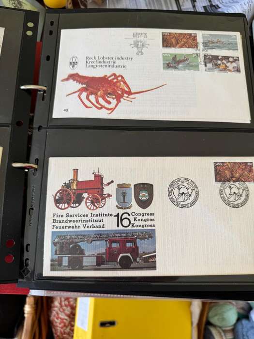 SOUTH WEST AFRICA FIRST DAY COVERS AND POSTCARDS