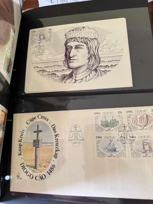 SOUTH WEST AFRICA FIRST DAY COVERS AND POSTCARDS