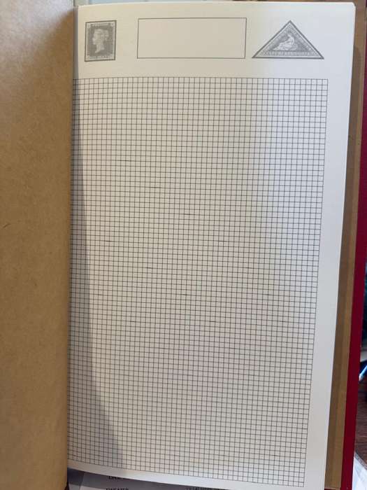Springback  hinge stamp album 31cmx22cm