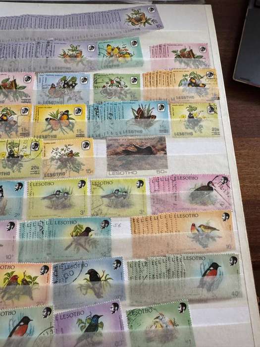 LESOTHO STAMP ALBUM