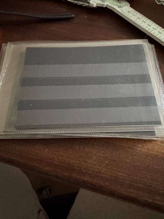 Stamp Card holders DOUBLE SIDED IN A PLASTIC SLEEVE X10