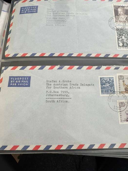 FIRST DAY COVER ALBUM 54 ITEMS