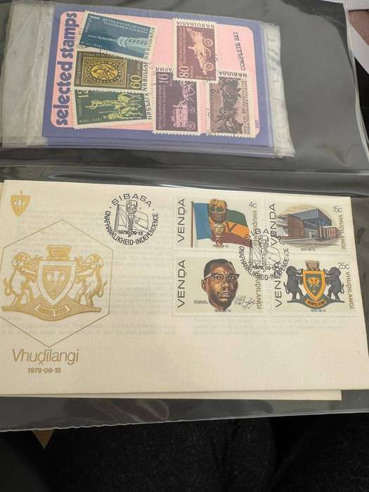 FIRST DAY COVER ALBUM 54 ITEMS