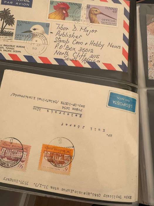 FIRST DAY COVER ALBUM 54 ITEMS