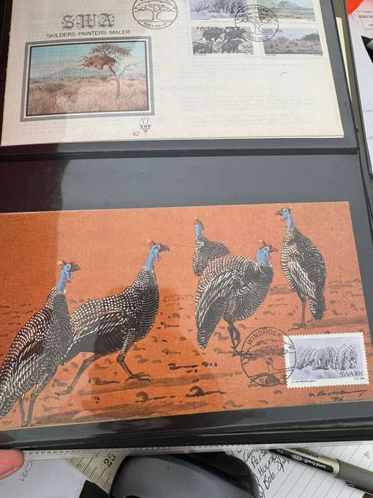 South West African FIRST DAY COVERS ANDOTHER POISTAL ITEMS