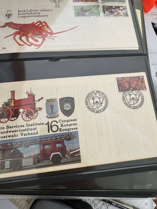 South West African FIRST DAY COVERS ANDOTHER POISTAL ITEMS