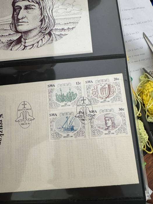 South West African FIRST DAY COVERS ANDOTHER POISTAL ITEMS