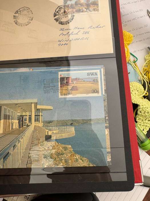 South West African FIRST DAY COVERS ANDOTHER POISTAL ITEMS