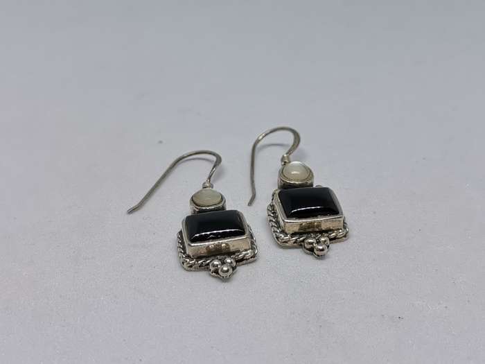 Silver Dangling Earrings