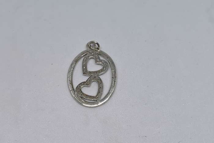 Silver Hearts Pendant