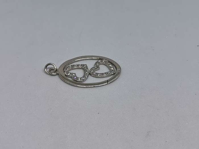 Silver Hearts Pendant
