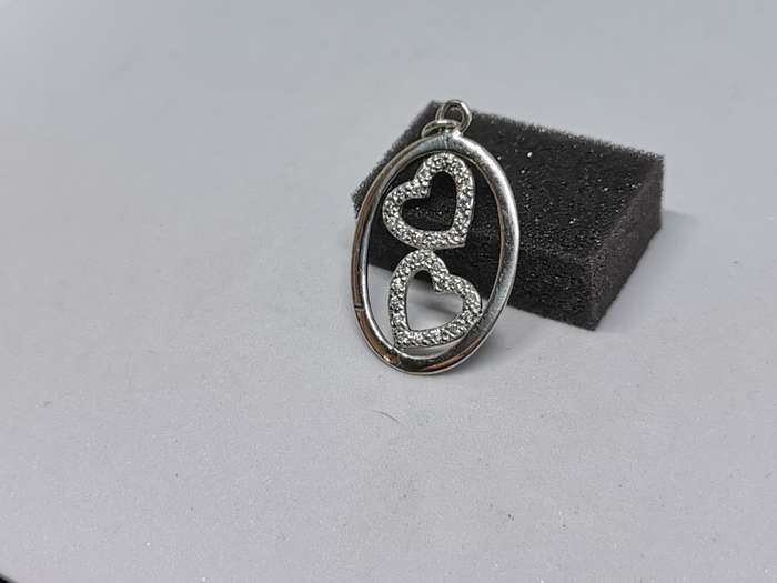 Silver Hearts Pendant