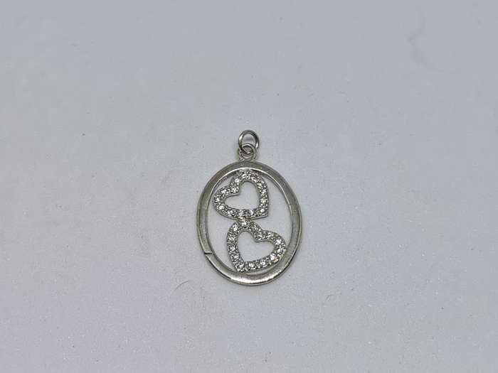 Silver Hearts Pendant
